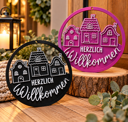 Türschilder (Personalisierbar mit deinem Familiennamen)