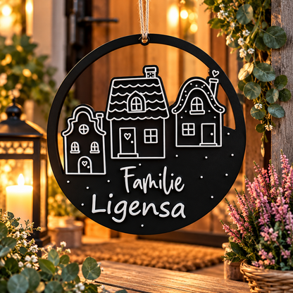 Türschilder (Personalisierbar mit deinem Familiennamen)