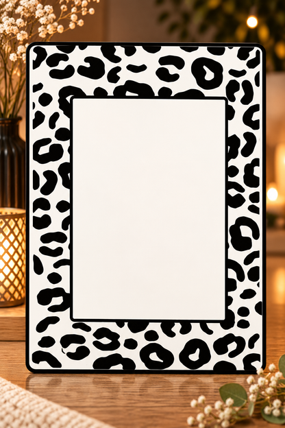 Statement-Schilder im Leoparden-Look 3D Druck